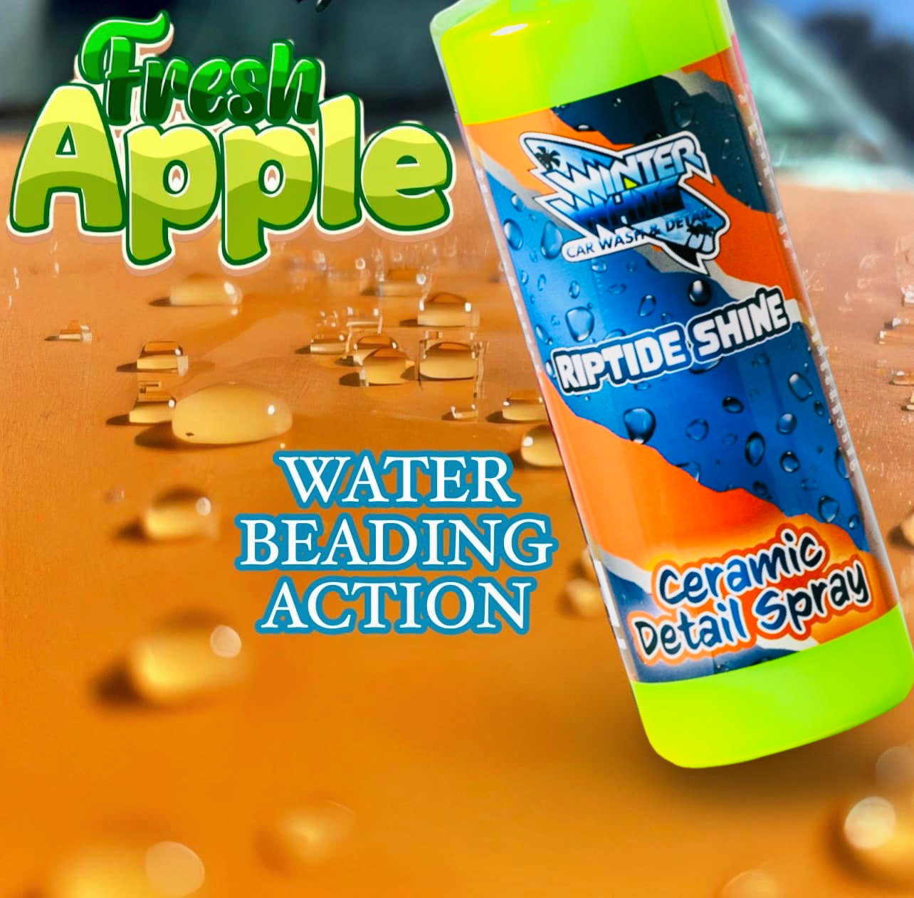 Riptide Ceramic Detail Spray, Shine and Protection for Vehicle Paint (16 Fl oz)