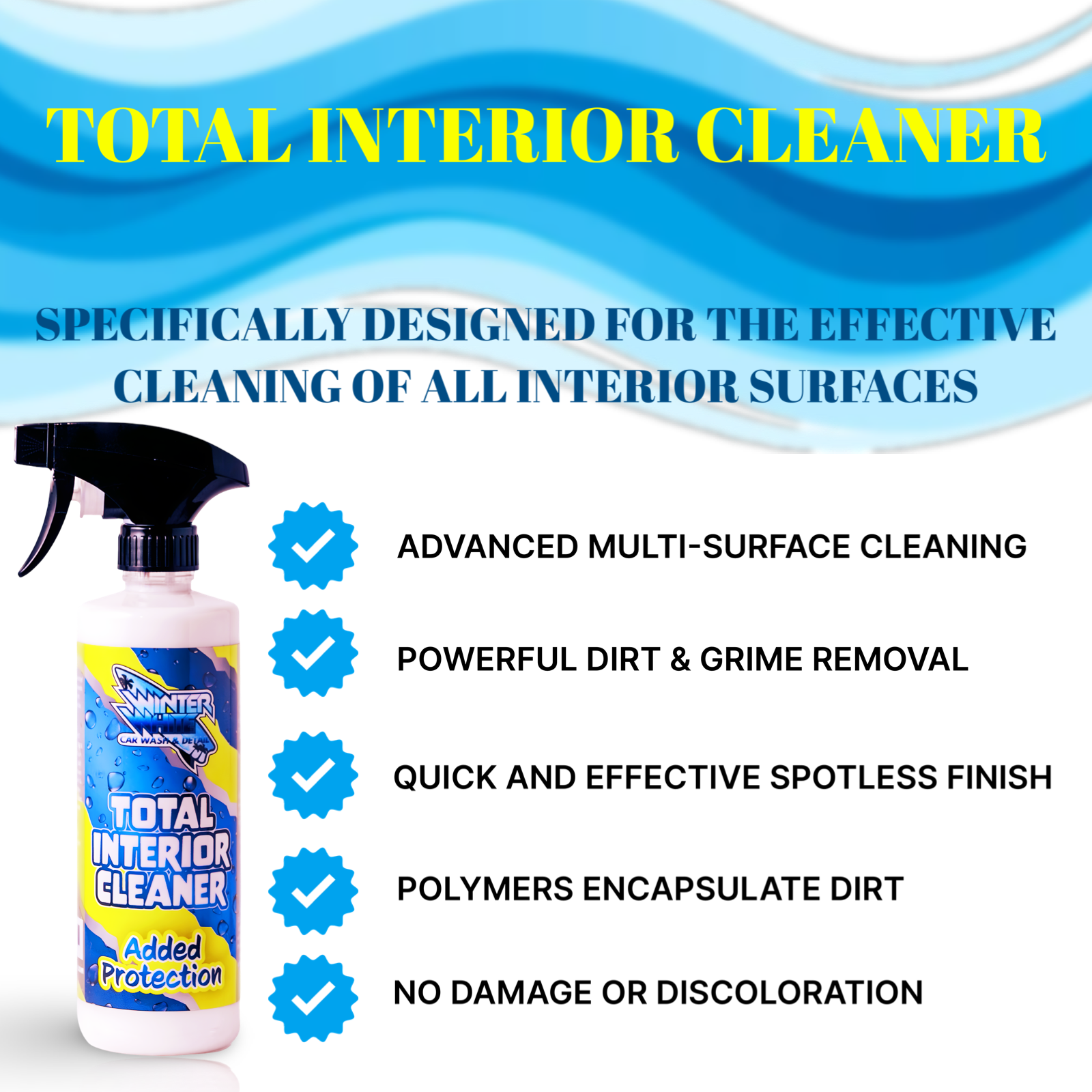 Total Interior Cleaner With Added Protection (16 Fl oz)