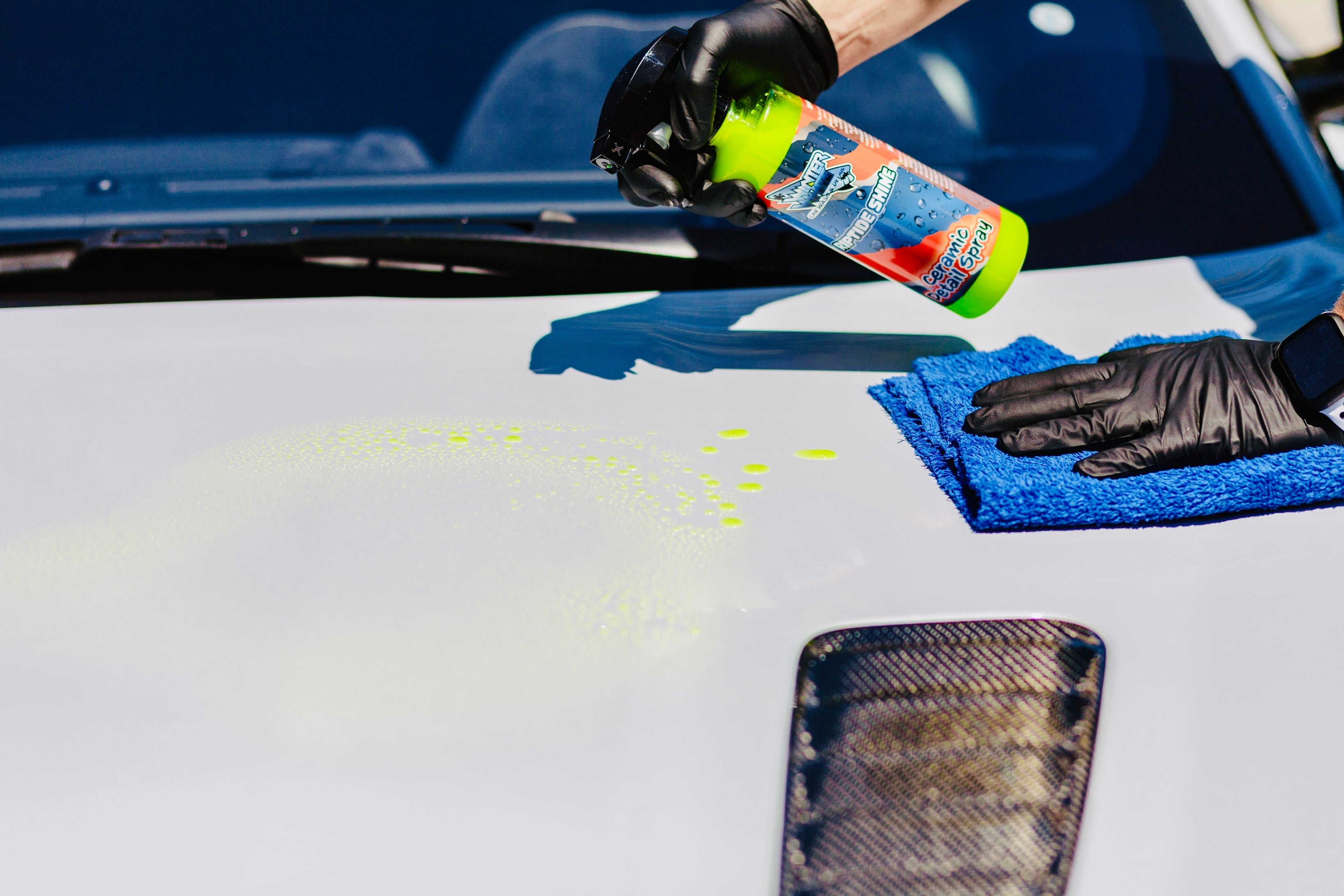 Riptide Ceramic Detail Spray, Shine and Protection for Vehicle Paint (16 Fl oz)