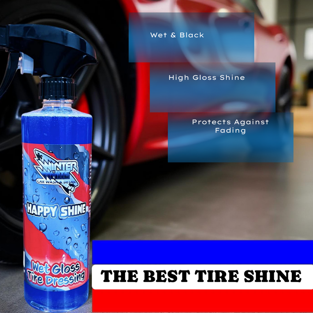 Happy Shine Wet Gloss Tire Dressing (16 fl oz)