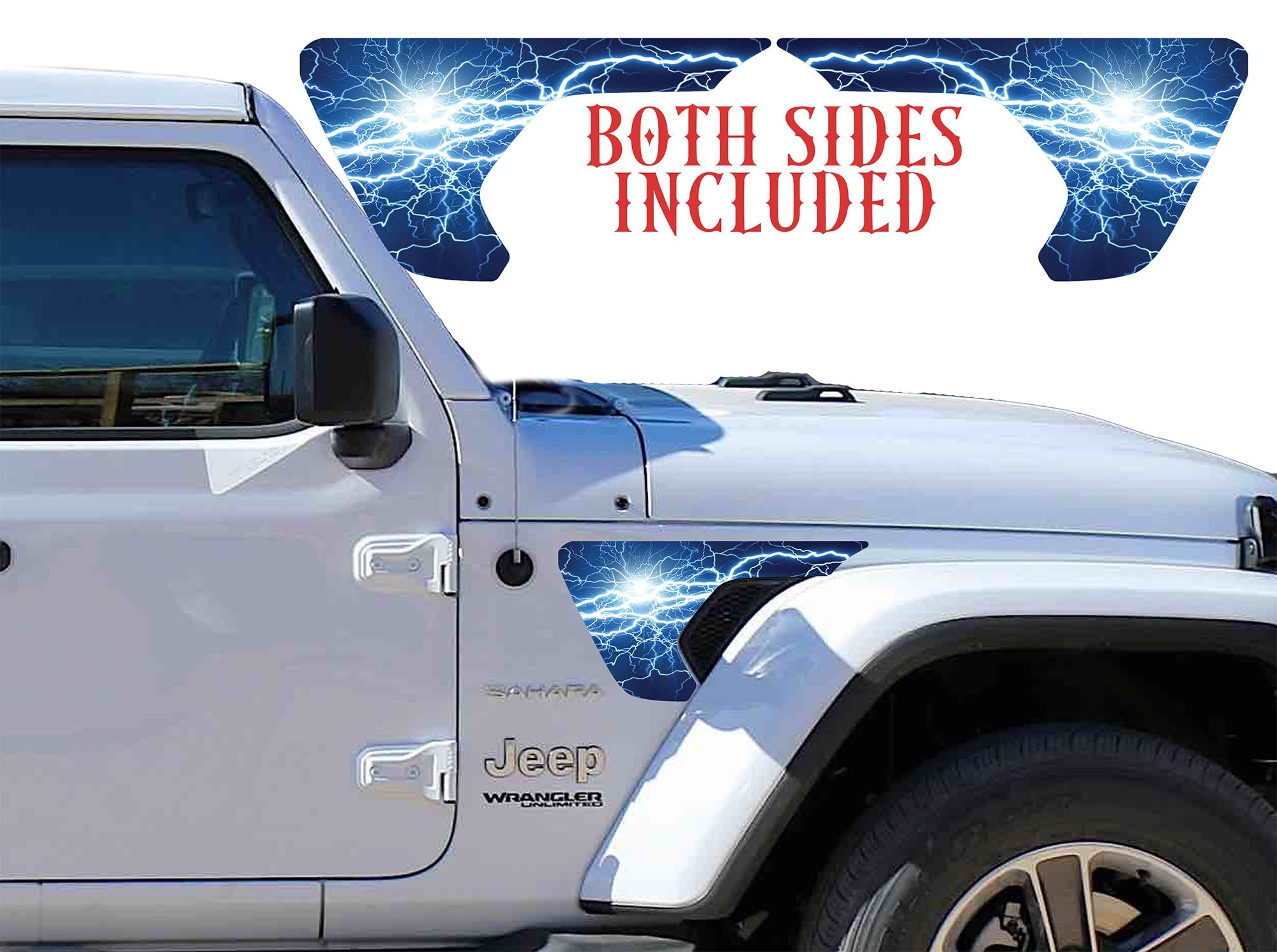 fender vent for the JL or JT 2018 or newer Blue Lightning