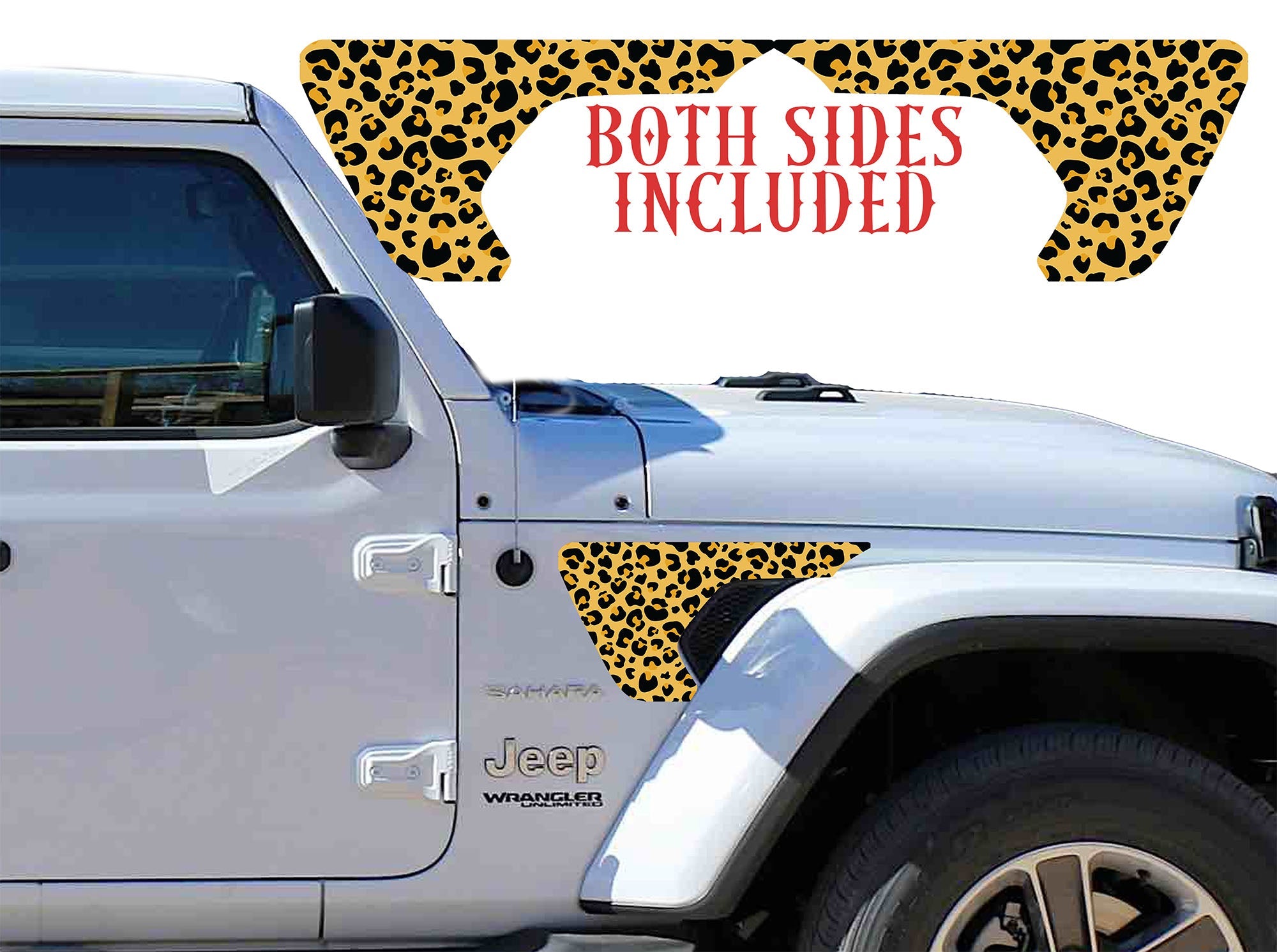 Chetta print fender vent for the JL or JT 2018 or newer