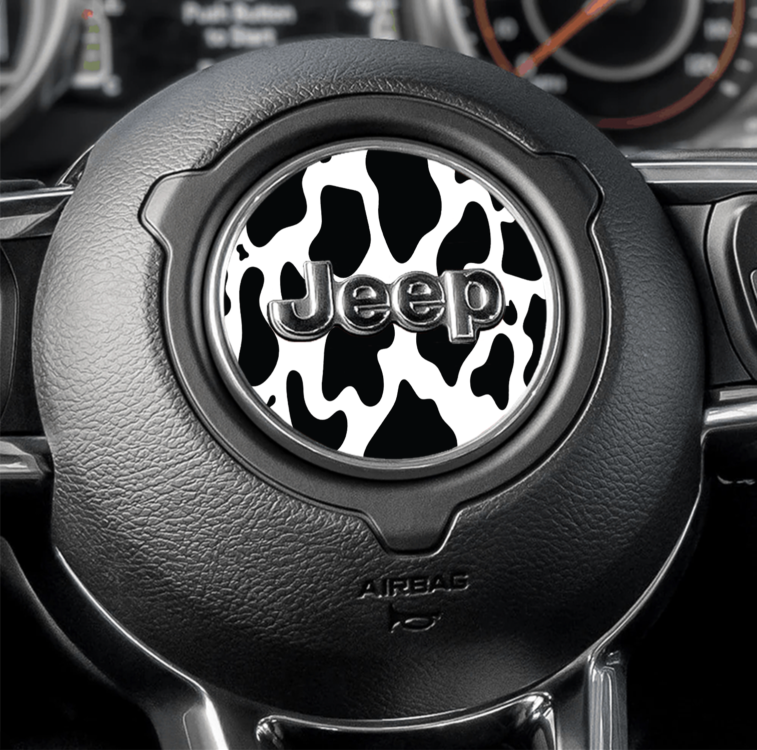 fender vent for the JL or JT 2018 or newer Cow print