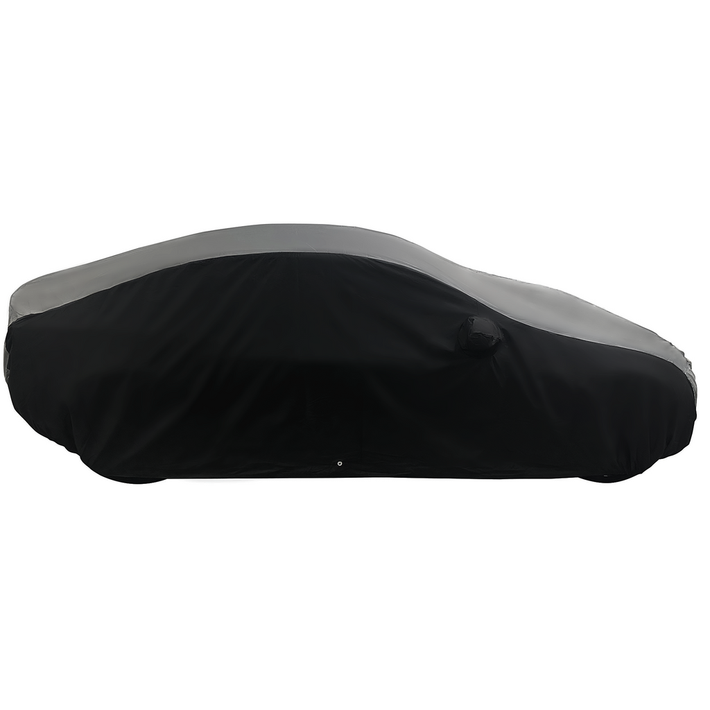 2017-2026 Tesla Model 3 Ultraguard Plus Car Cover - 300D Indoor/Outdoor Protection - Gray/Black
