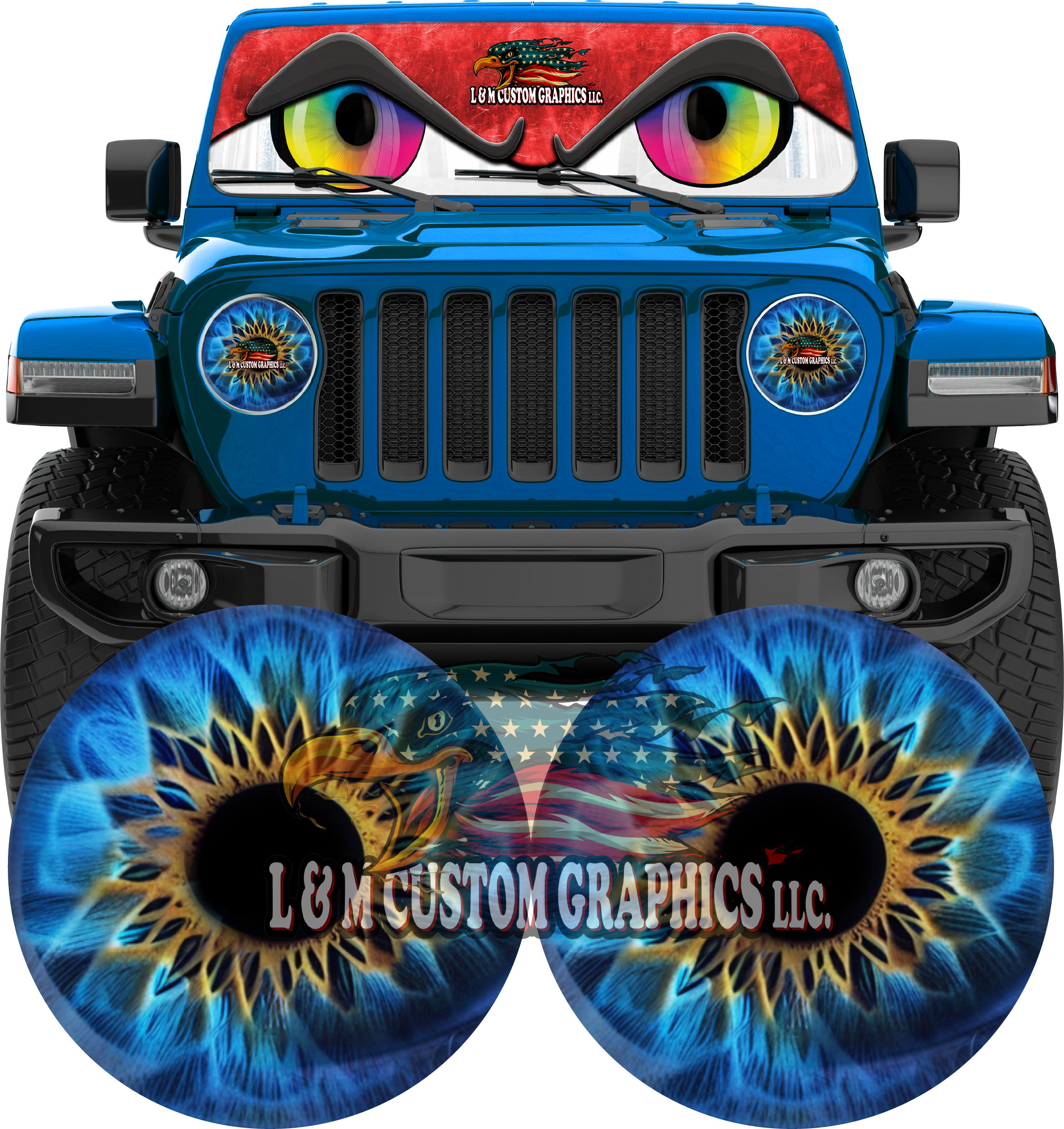 round pupil headlight eye