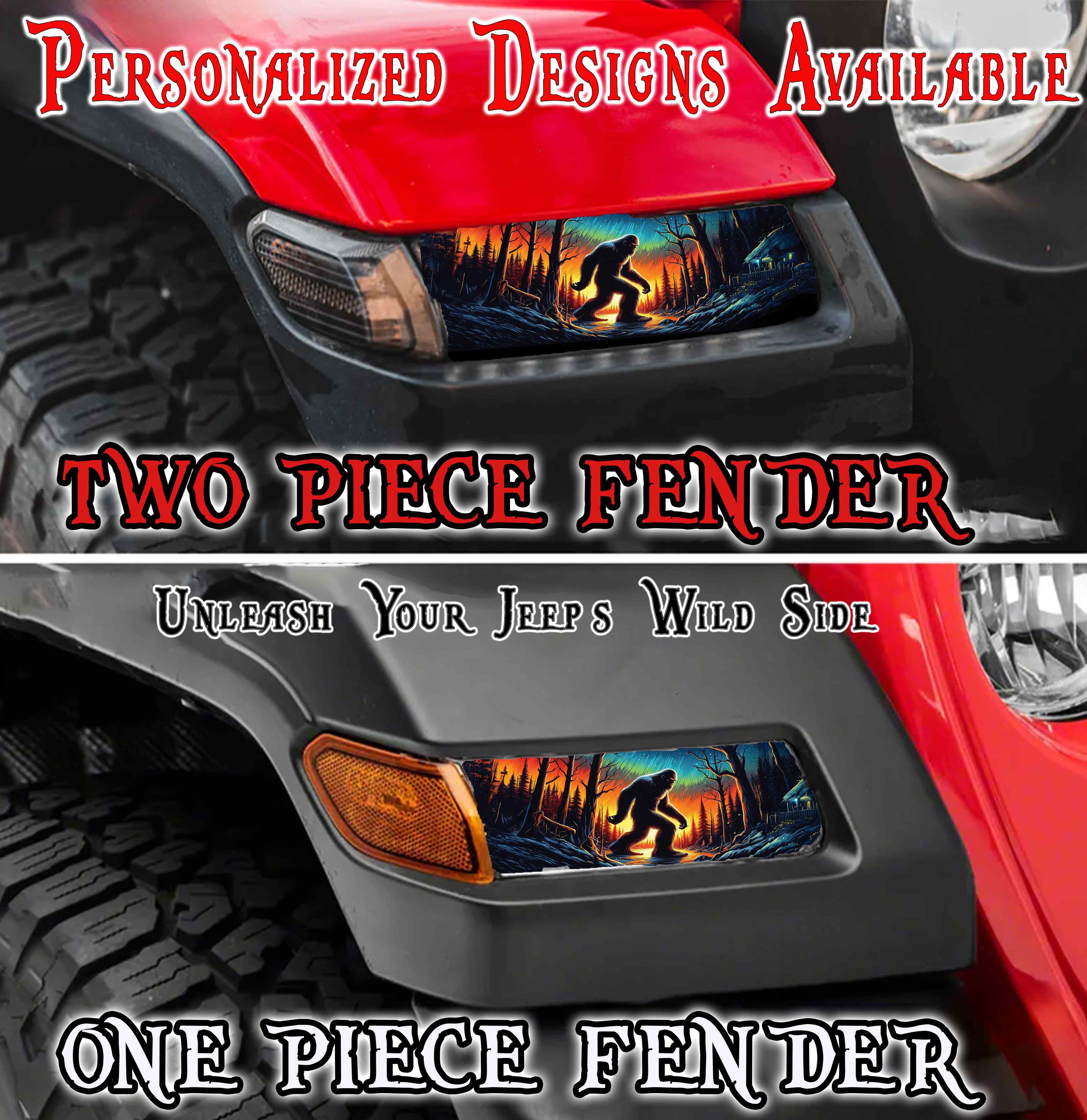 3 Soldiers Jl and Gladiator Turn signal decal