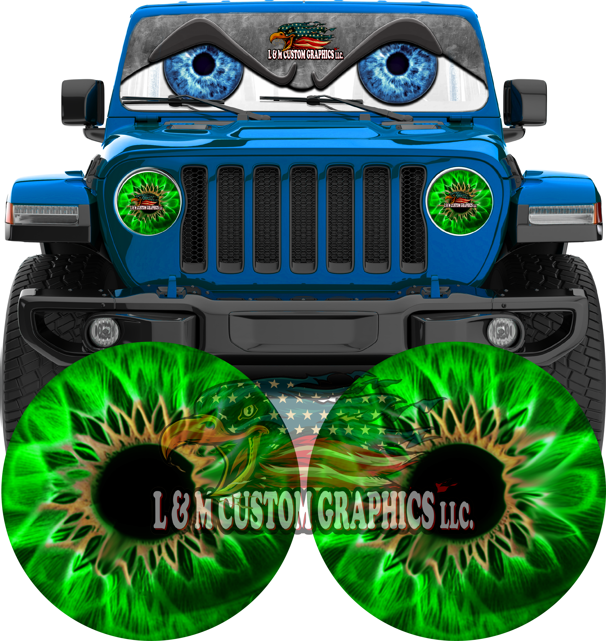 round pupil headlight eye