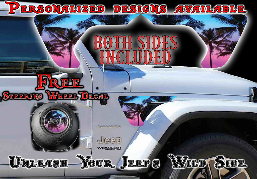 fender vent for the JL or JT 2018 or newer Palm Island