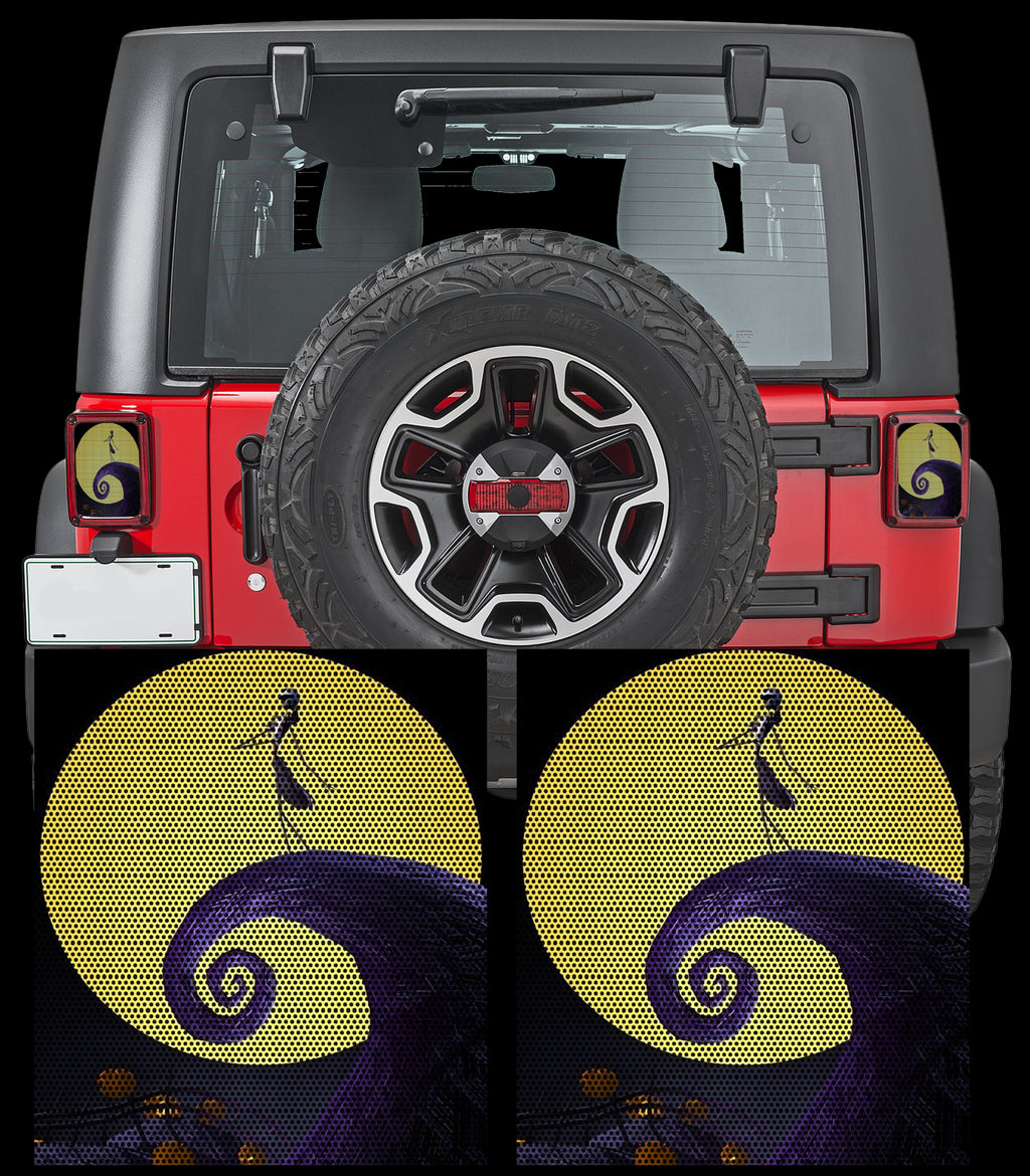 Jack taillights cover decal