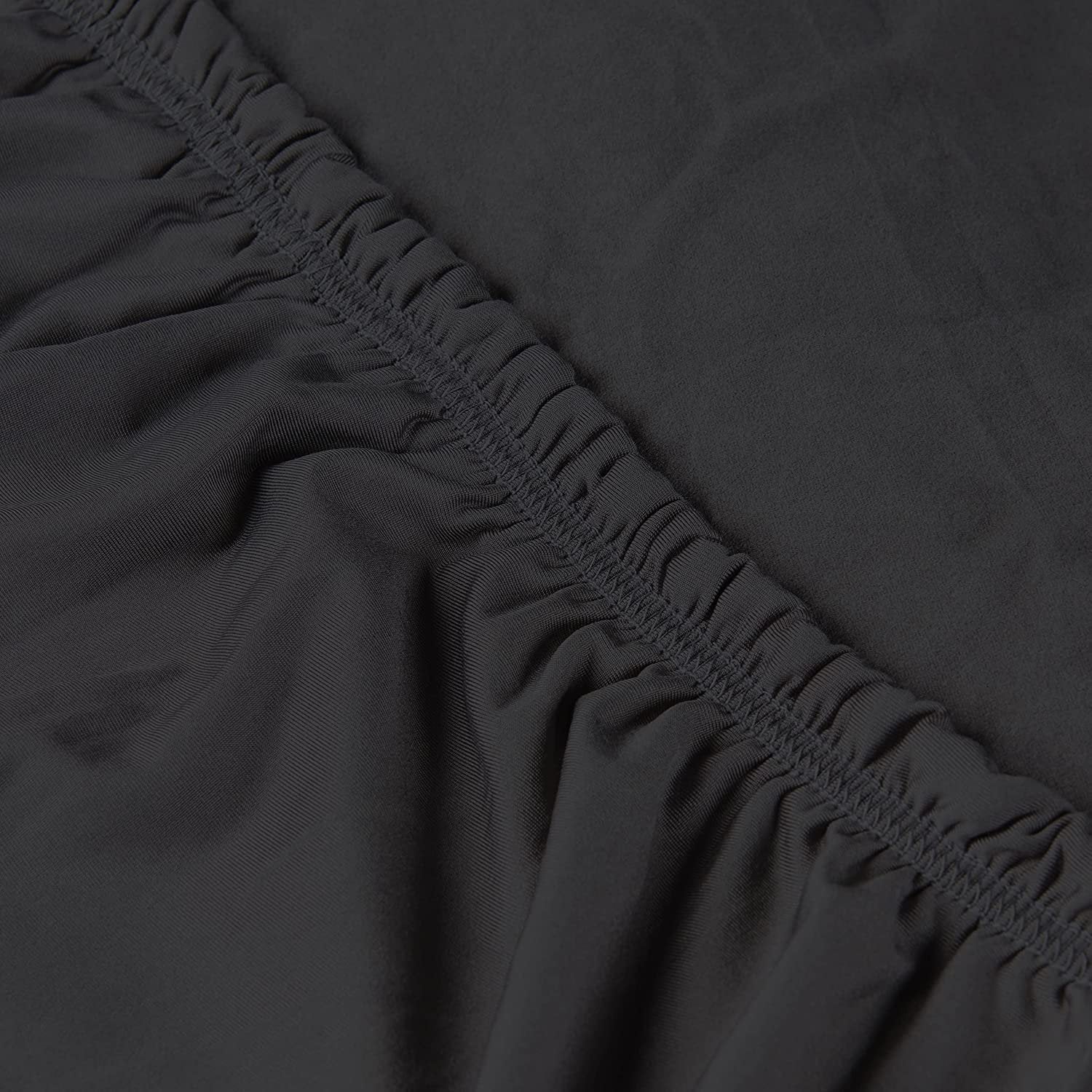 1999-2026 Porsche 911 / 718 Coupe/Carrera/Targa/Turbo GTS/Cayman/Boxster Ultraguard Stretch Satin Indoor Car Cover : Sport Series - Black with Dark Gray Stripes