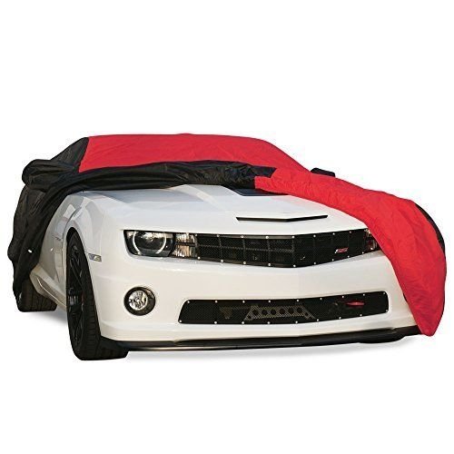 2010-2024 Camaro Ultraguard Plus Car Cover - 300D Indoor/Outdoor Protection - Red/Black