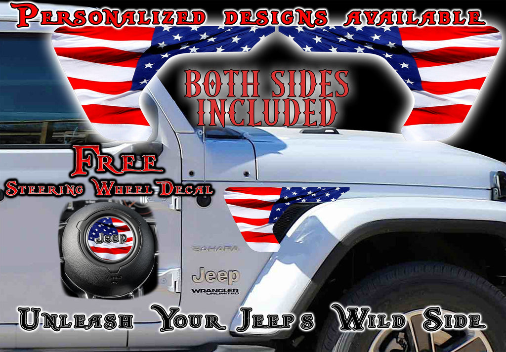 fender vent for the JL or JT 2018 or newer Merica