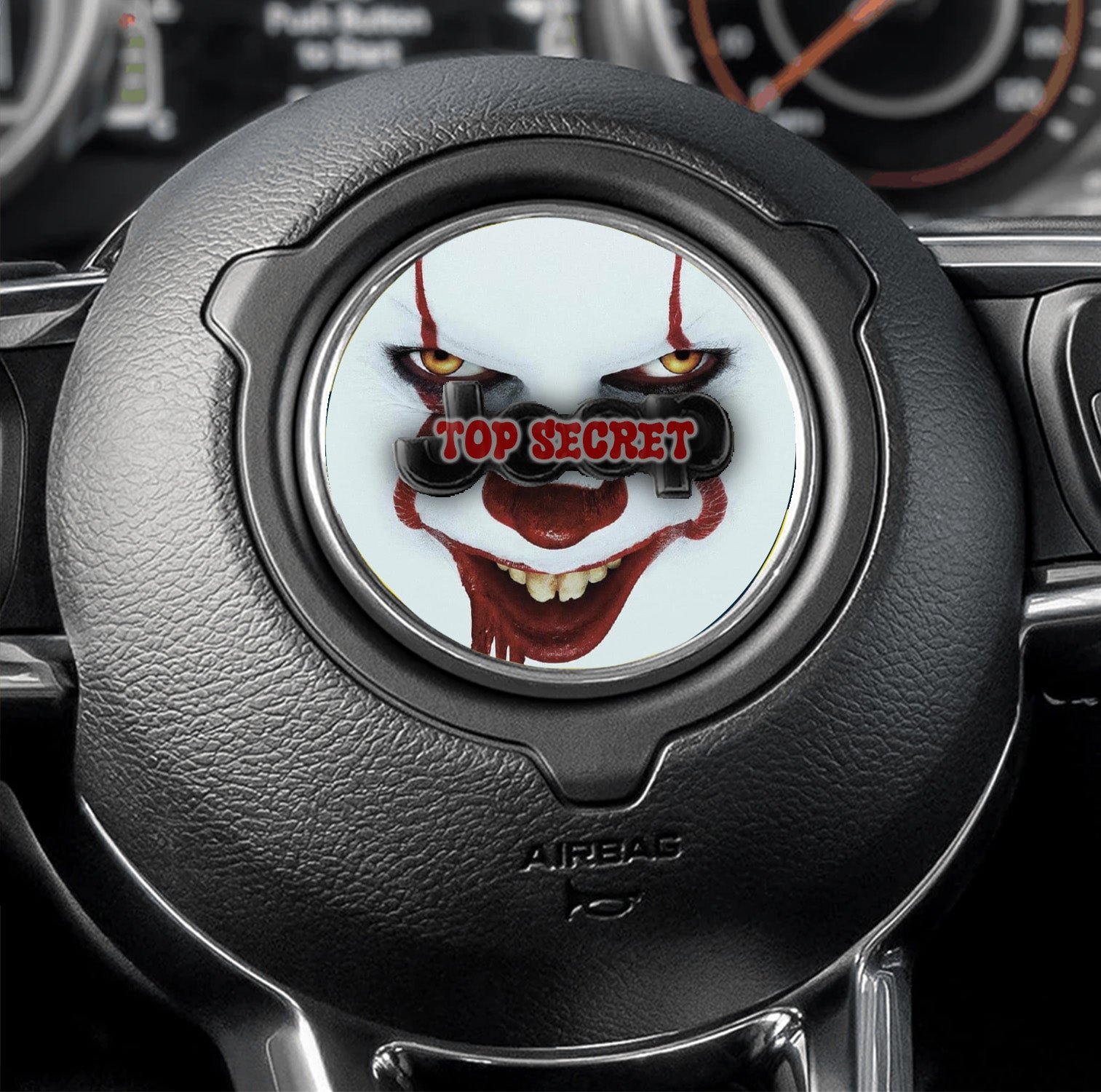 Steering wheel decal Penny