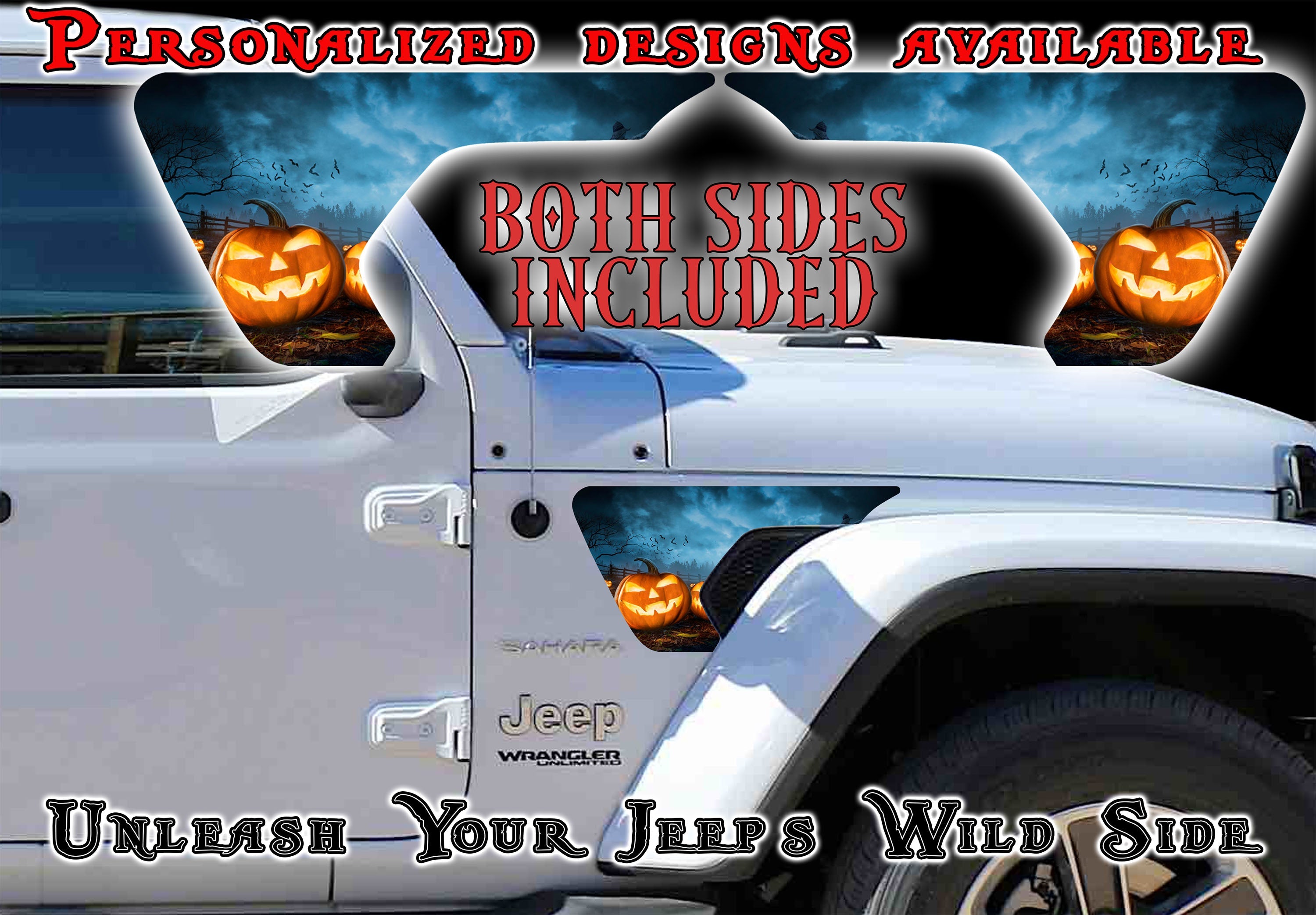 Pumpkin patch fender vent for the JL or JT 2018 or newer