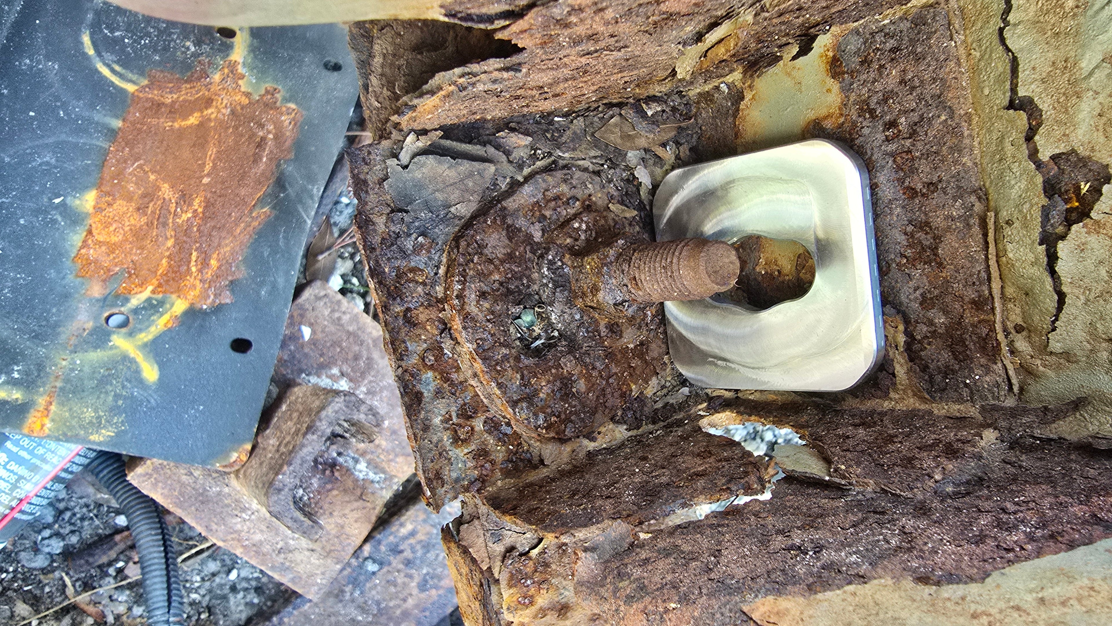 OBS core support slotted washer Pair